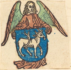 Bibrach の Hilprand Brandenburg のブックプレート 作： German 15th Century