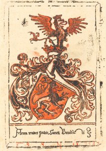 オットーベウーレン修道院のブックプレート 作： German 15th Century