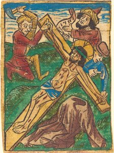 十字架につけられたキリスト 作： German 15th Century