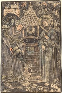 キリストとサマリアの女 作： German 15th Century