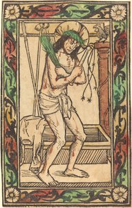 悲しみの人としてのキリスト 作： German 15th Century