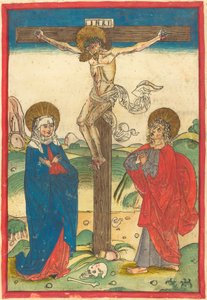 十字架上のキリスト 作： German 15th Century