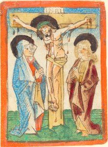 十字架上のキリスト 作： German 15th Century