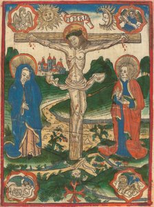 十字架上のキリスト 作： German 15th Century
