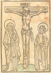 十字架上のキリスト 作： German 15th Century