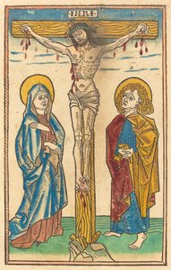 十字架上のキリスト 作： German 15th Century
