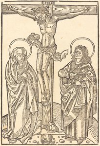 十字架上のキリスト 作： German 15th Century