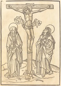 十字架上のキリスト 作： German 15th Century