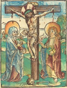 十字架上のキリスト 作： German 15th Century