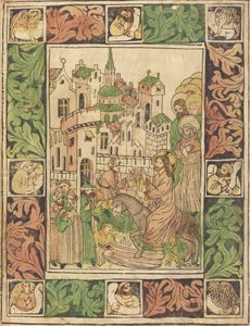 キリストのエルサレム入城 作： German 15th Century