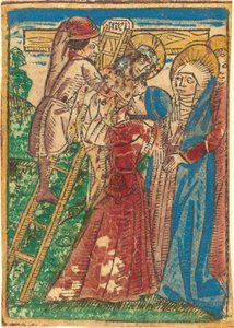 十字架からの降下 作： German 15th Century
