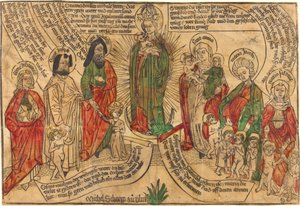 聖なる親族 作： German 15th Century