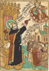 聖アウグスティヌス 作： German 15th Century