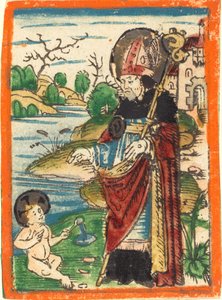聖アウグスティヌス 作： German 15th Century