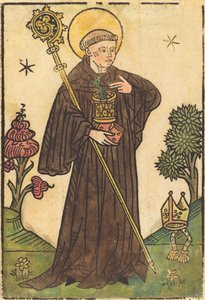 聖ベネディクト 作： German 15th Century