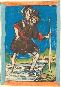 聖クリストファー 作： German 15th Century