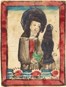 アッシジの聖クレア 作： German 15th Century