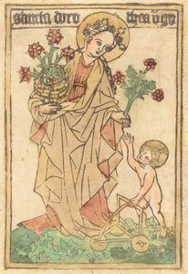 聖ドロシー 作： German 15th Century