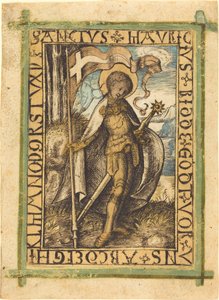 聖モーリス 作： German 15th Century