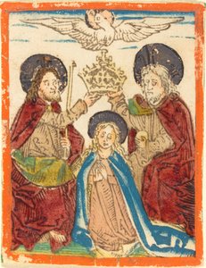 聖母の戴冠式 作： German 15th Century
