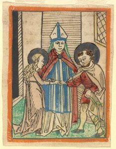 聖母の結婚 作： German 15th Century