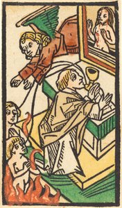 聖グレゴリーのミサ 作： German 15th Century