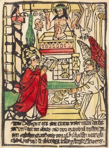 聖グレゴリーのミサ 作： German 15th Century