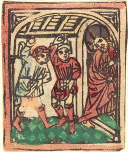 キリストの石打ち 作： German 15th Century