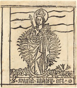 聖母子 作： German 15th Century