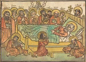 処女の死 作： German 15th Century or Peter Maler