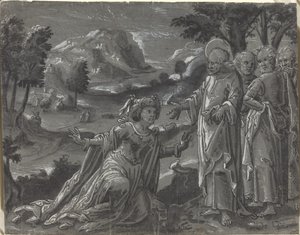 キリストと姦婦 [直訳] 作： German 16th Century