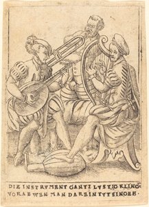 あなたがそれに歌うと、楽器は前もって非常に面白い音を出しますtvt 作： German 16th Century