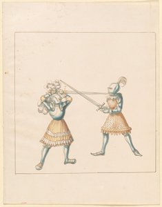 Freydal、The Book of Jousts and Tournament of Jousts and Tournament of Emperor Maximilian I: Combats on Foot (Jousts)(Volume III): プレート 162