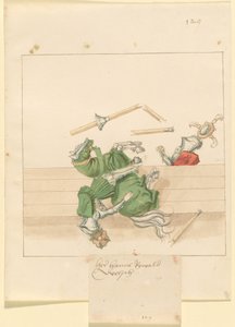 イタリアの平和の馬上槍試合 作： German 16th Century
