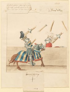 イタリアの平和の馬上槍試合 作： German 16th Century