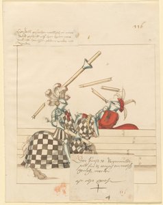 イタリアの平和の馬上槍試合 作： German 16th Century