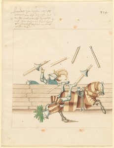 イタリアの平和の馬上槍試合 作： German 16th Century