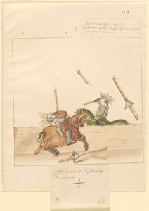 イタリアの平和の馬上槍試合 作： German 16th Century