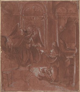 受胎告知 作： German 16th Century