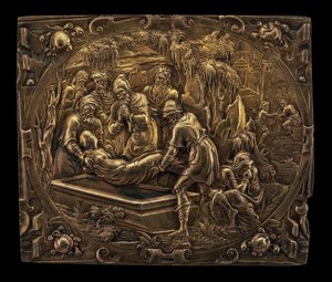 聖人の埋葬 作： German 17th Century