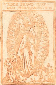 ヘルンレベルクの聖母 作： German 17th Century