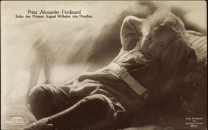 アウグスト・ヴィルヘルムの息子、アレクサンダー・フェルディナンド王子 作： German Photographer