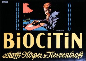 Tranquillizer「Biocitin」の広告（ベルリン 作： German School