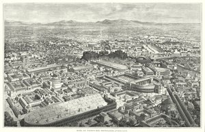 皇帝マルクス・アウレリウスの時代の古代ローマ 作： German School