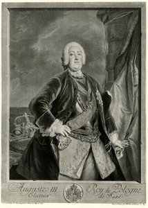 アウグスト3世 (1696-1763) ポーランド王 (写真提供)
