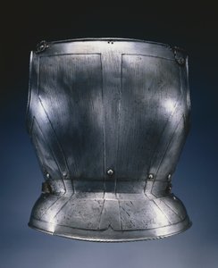 バックプレート、ランツフート、1500年代半ば（スチール） 作： German School