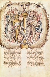 ベリアルと悪魔、アントニウスルッテルデパルメンチンゲン作「ベリアルデJ.デテラノ」（1450年） 作： German School