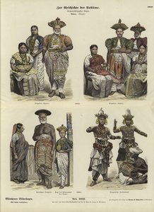 セイロニーの衣装、1880