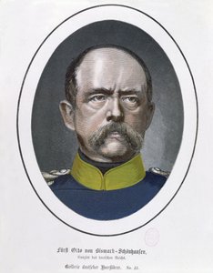 オットー・フォン・ビスマルク首相（1815-98）c.1871 作： German School