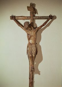 十字架上のキリスト、Le Devot Christ、1307年（木）